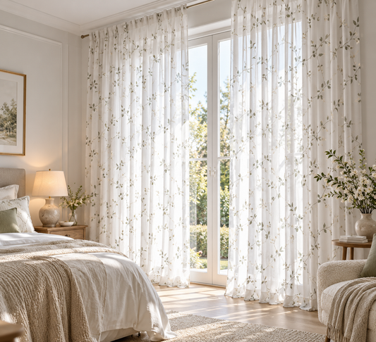 Botanical Vine Sheer Curtain